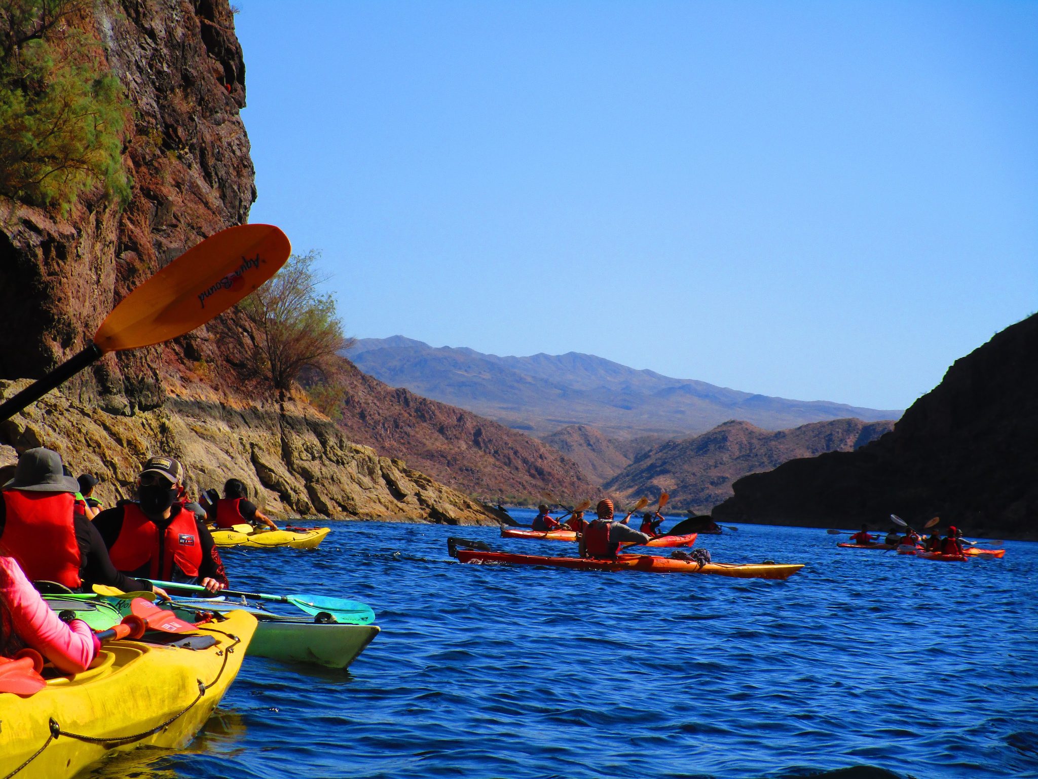 Kayaking and Canoeing