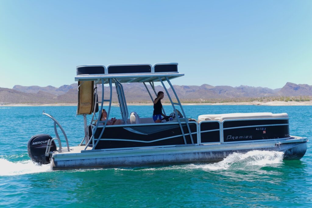 Double Decker with Slide Boat Rental