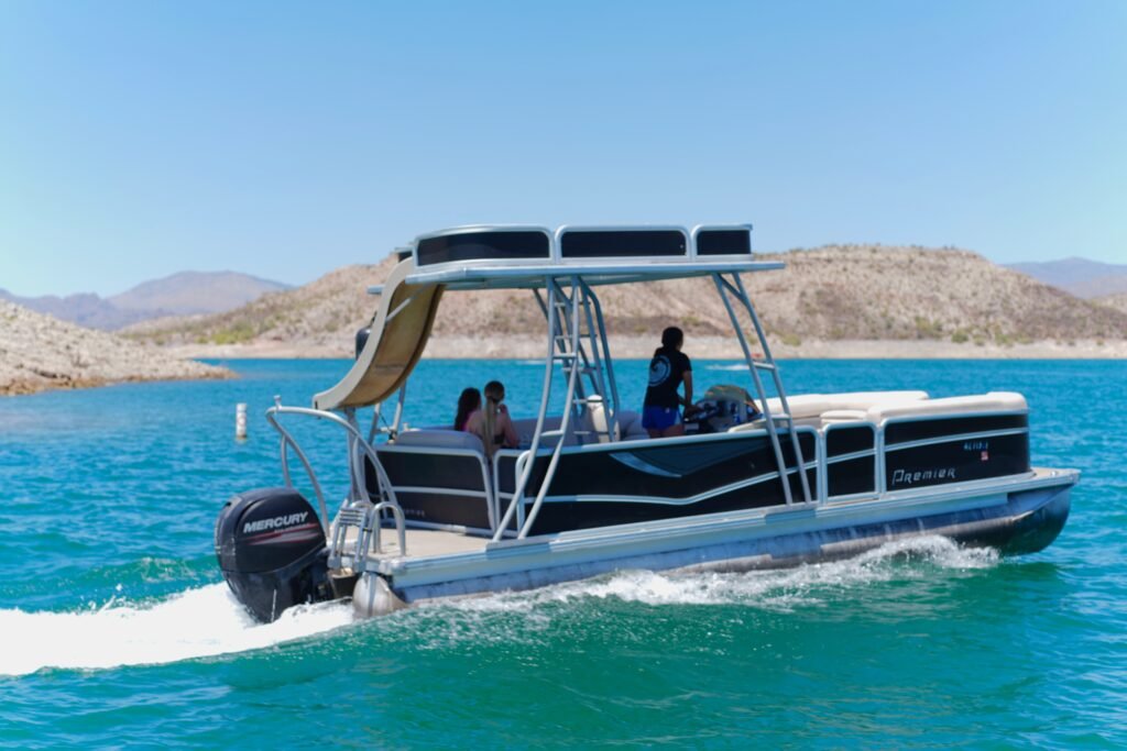 Double Decker with Slide Boat Rental