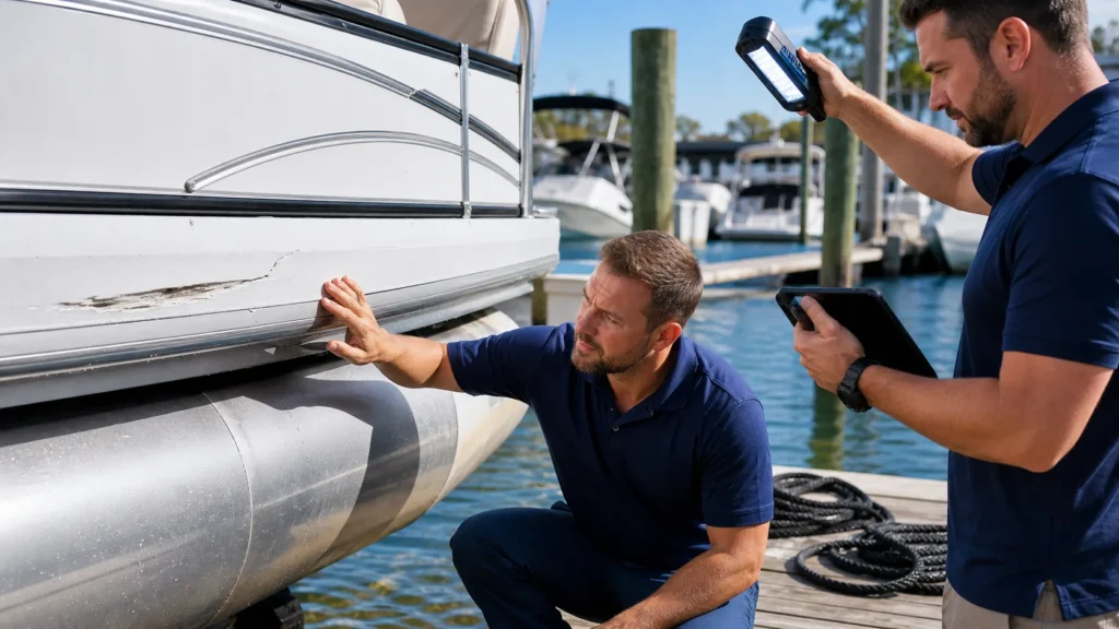 After a Dock Impact: What a Boat Damage Assessment Can Reveal