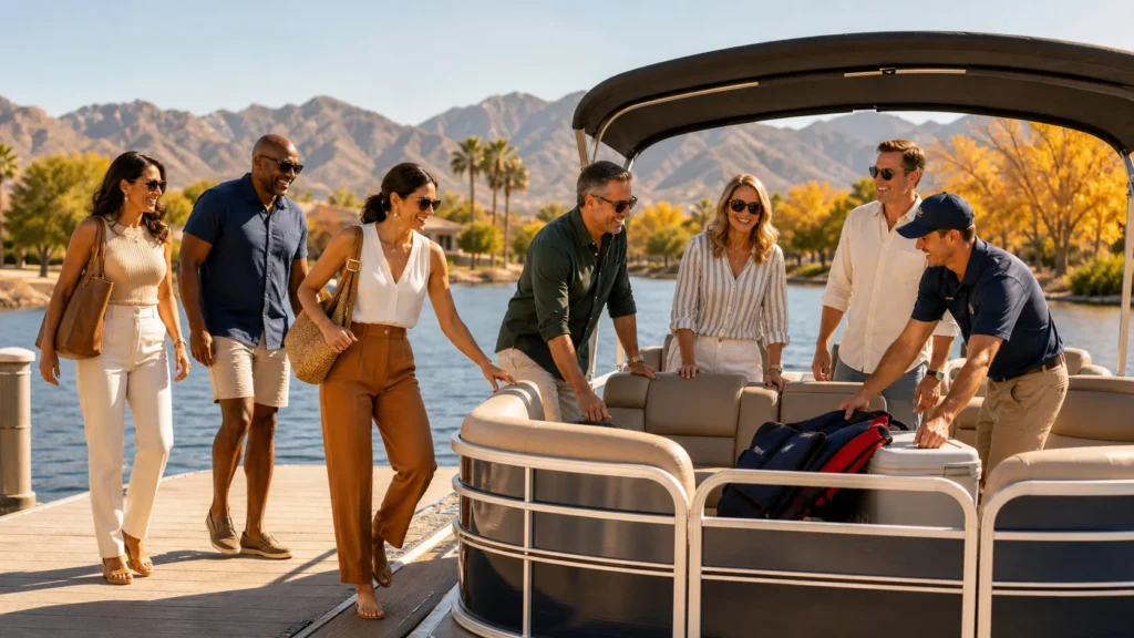 Choosing a Group Boat Rental in Scottsdale for Fall Reunions