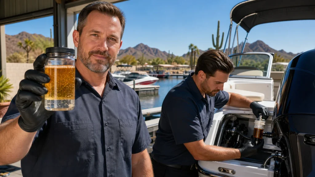 What Happens When Water Contaminates Boat Fuel in Phoenix