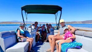 family boat trip