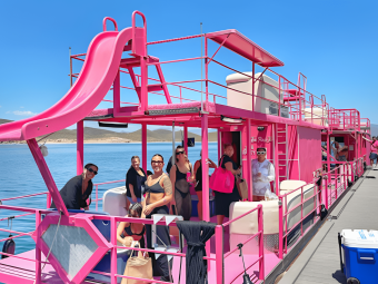 scottsdale bachelorette party on lake pleasant