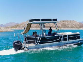 Double Decker with Slide Boat Rental