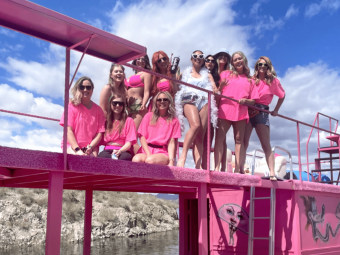 Lake Pleasant boat party, boat rental for bachelorette Phoenix, birthday boat rental AZ, Lake Pleasant party boat, Arizona boat celebrations