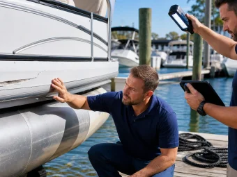 After a Dock Impact: What a Boat Damage Assessment Can Reveal