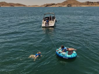 water sports boat rental