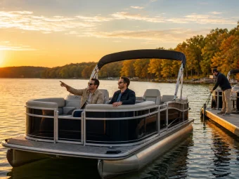 Sunset Boat Rental Peoria: Planning Around Earlier Fall Light
